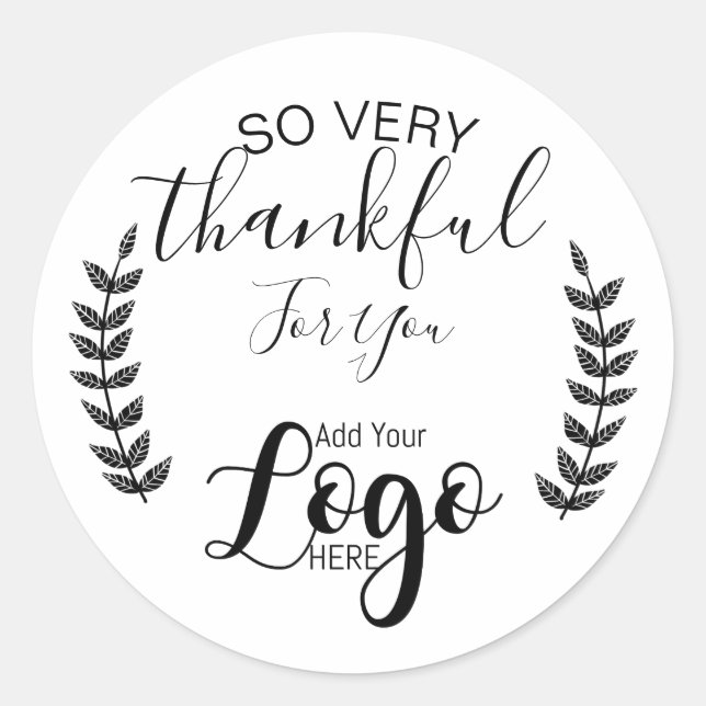 Your Referrals  Small Business Classic Round Classic Round Sticker (Front)