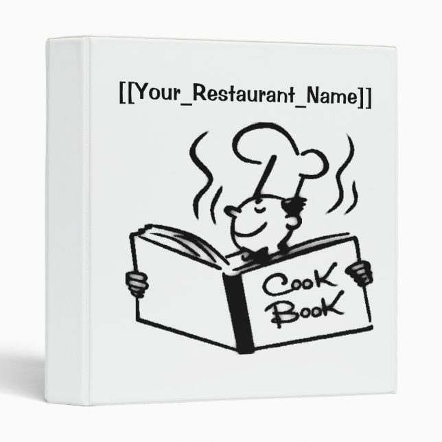Your Restaurant Name Binder (Front/Spine)