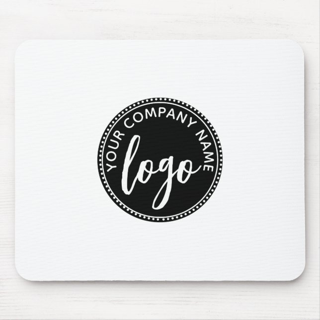 Your Round Logo Template Mouse Pad (Front)
