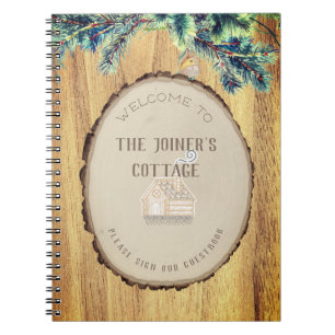 Your Rustic Lake Cabin Guest Welcome Notebook