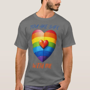 Your Safe With Me Protect Trans Kids T-Shirt