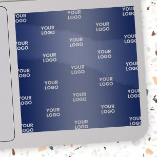 Your Simple Repeating Logo   Transparent Blue