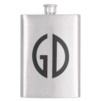 Your Simply Monogram Ideas 1 Hip Flask
