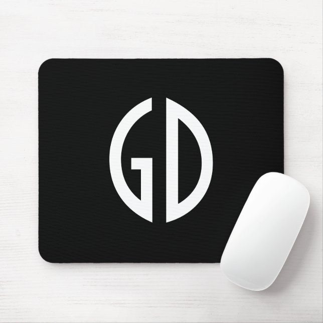 Your Simply Monogram Ideas 1 Mouse Pad (With Mouse)