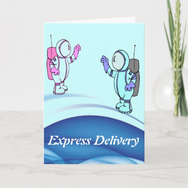 Your Soul Inspires Express Delivery Card (Front)