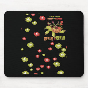 Your Speed Doesn't Forward Is Forward Sticker  Mouse Pad