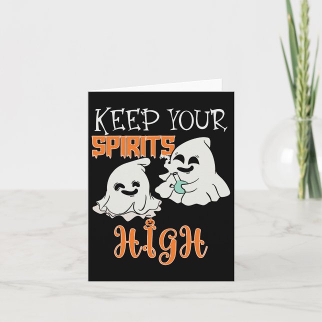 Your Spirits High  Card (Front)
