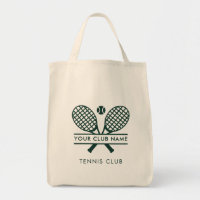 Your Sport Club Name Tennis Team Green Swag