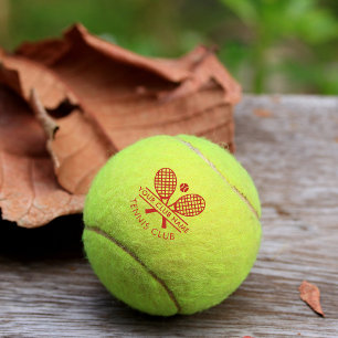 Your Sports Club Name Tennis Team Player Custom Balls