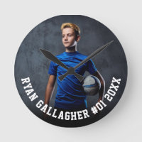 Your Sports Photo | Personalized Round Clock