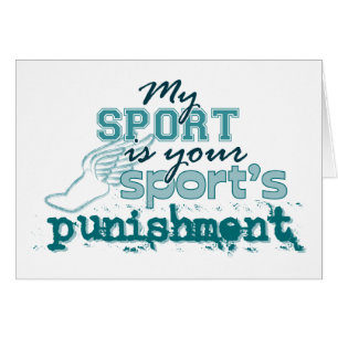 Your sport's punishment (teal)