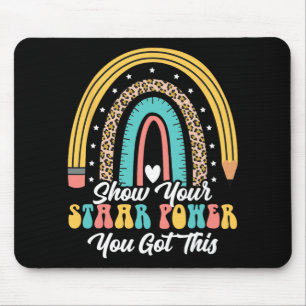 Your Staar Power You Got This Teacher Groovy Test Mouse Pad