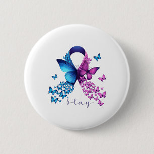 Your Story Is Not Over Stay Suicide Prevention Awa 2 Inch Round Button