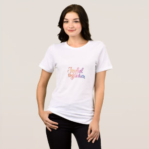 “Your Style, Your Way, On Demand." T-Shirt Tri-Blend Shirt