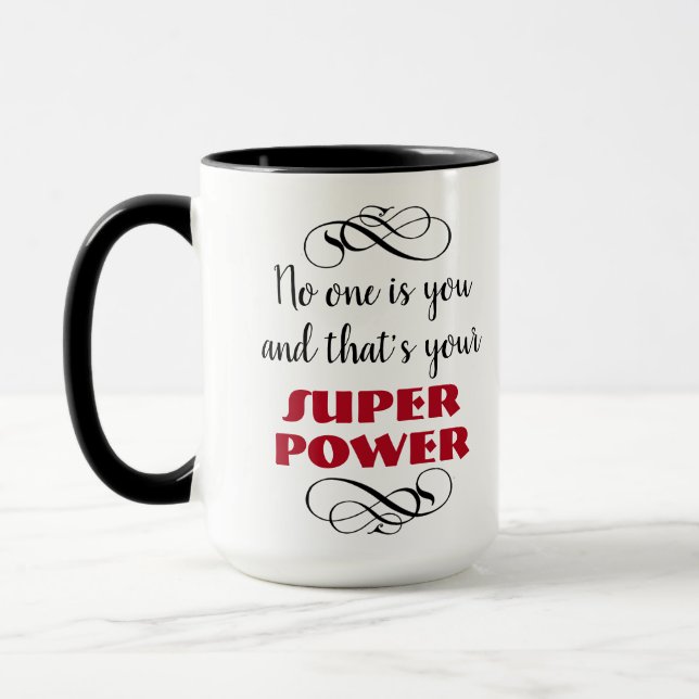 Your Super Power Mug (Left)