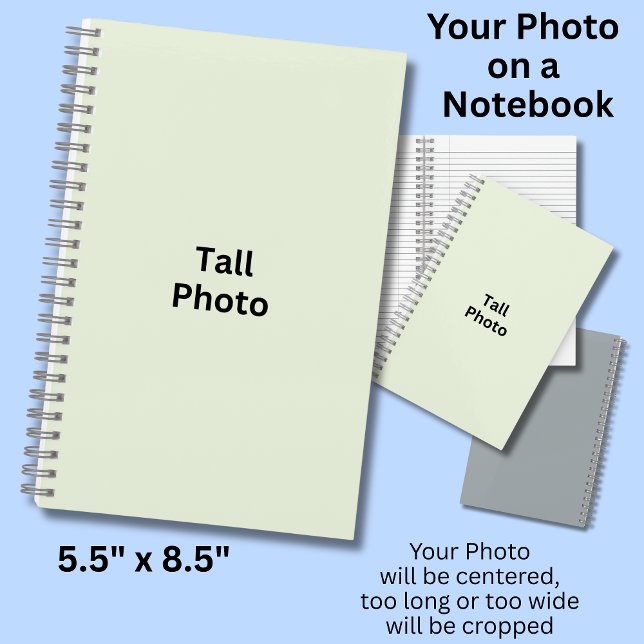 Your Tall Photo 50" x 60"  Notebook (Creator Uploaded)