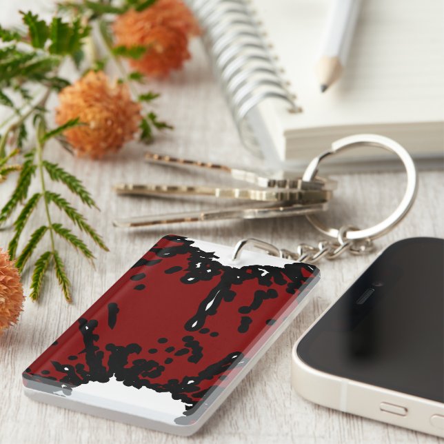 Your Taste, Your Power – Abstract Red & Black  (Devant droit)