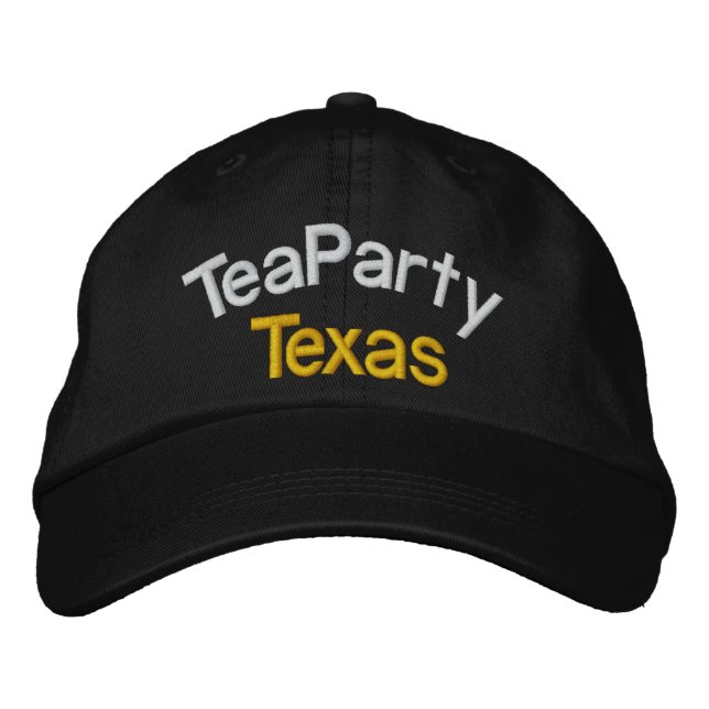 Your Tea Party-Taxed to the MAX- by SRF Embroidered Hat (Front)