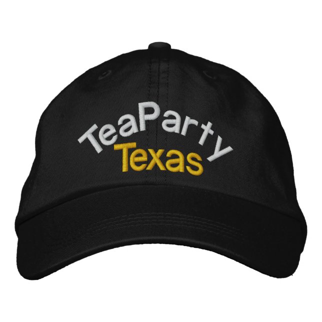 Your Tea Party-Taxed to the MAX- by SRF Embroidered Hat (Front)
