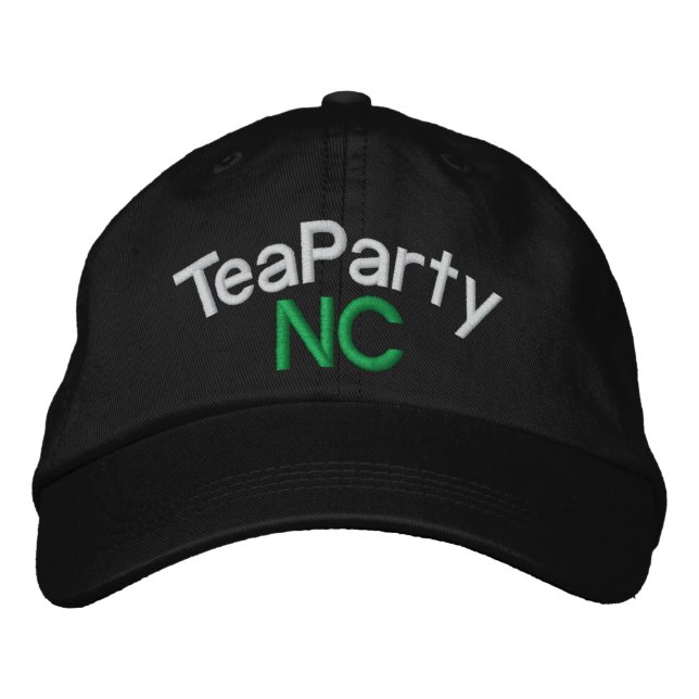 Your Tea Party-Taxed to the MAX- by SRF Embroidered Hat (Front)