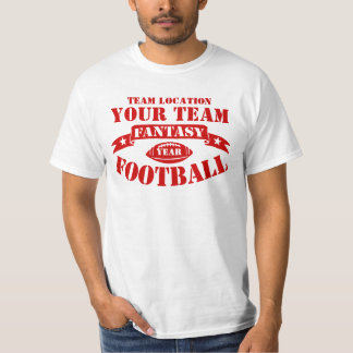 YOUR TEAM FANTASY FOOTBALL BALL YEAR T-Shirt