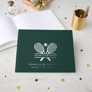 Your Tennis Club Name Team Players Country House Guest Book