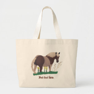 Your text Beautiful Horse Painting Tote Bags