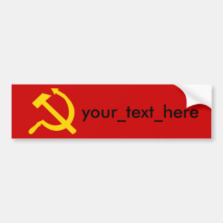 your_text bumper sticker