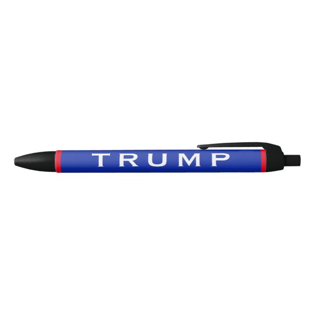 Your Text/Colour Vote Trump 2024 Save America Black Ink Pen (Top)