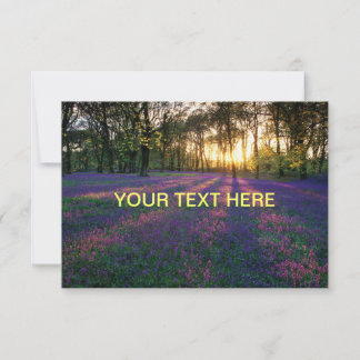 YOUR TEXT HERE CARD