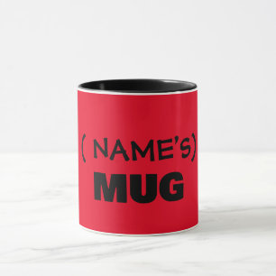 Your text here, customizable mug