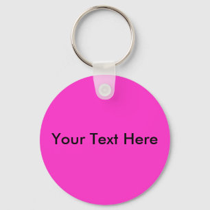 Your Text Here Keychain
