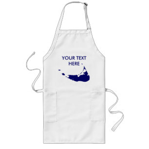 Your Text Here Nantucket Long Apron