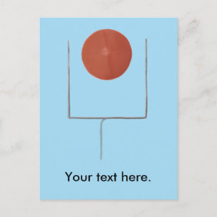 Your Text Here Personalized Football Postcards