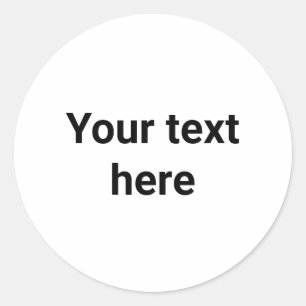 your text here script simple minimal gift tag