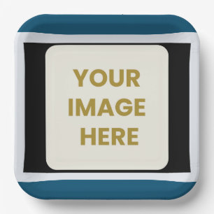 your text image here paper plate