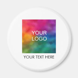 Your Text Logo Employee Staff Crew Member Name Magnet