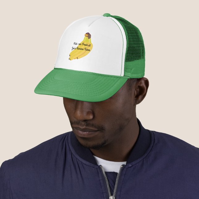 Your Text on Bunch of Bananas Hats (In Situ)