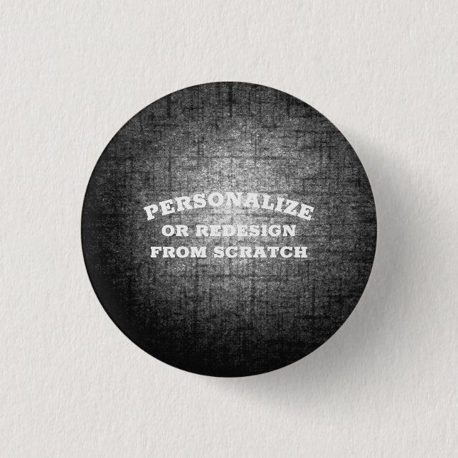 Your Text or Design Here - Create a Custom 1 Inch Round Button (Front)