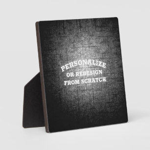 Your Text or Design Here - Create a Custom Plaque