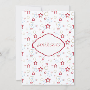 Your text, personalized invitation