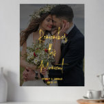 Your Text & Photo Keepsake Remember this Moment Foil Prints<br><div class="desc">Add an elegant personalized touch to home decorations with a unique custom photo and quote gold foil print. Picture and all wording on this template are simple to personalize, including text that reads "Remember this Moment." (IMAGE PLACEMENT TIP: An easy way to centre a photo exactly how you want is...</div>