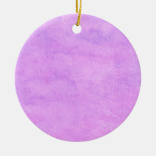 your text pink purple back ground ceramic ornament