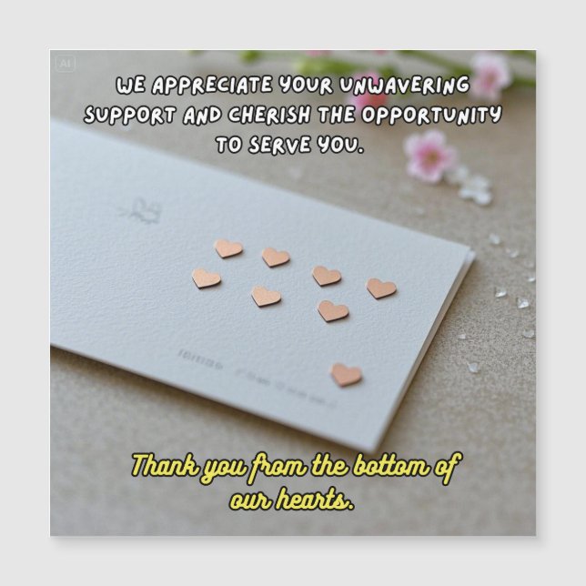 Your Thoughtfulness Means Everything (Front)