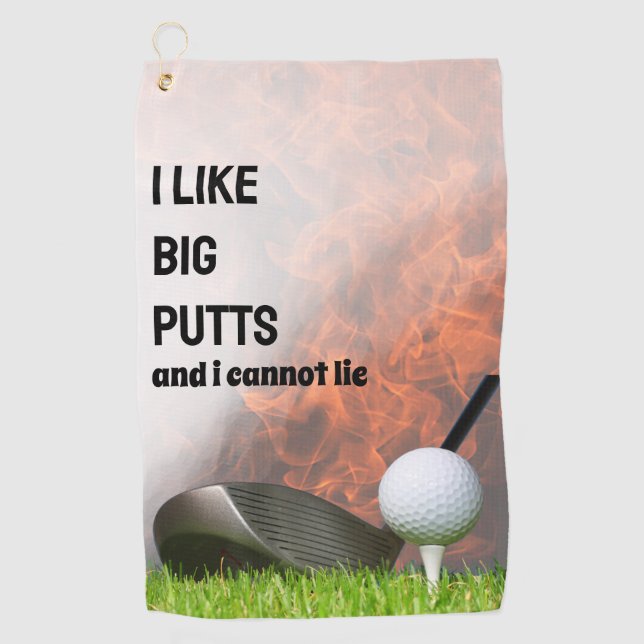 Your Ticket to a Great Game Golf Towel (Front)
