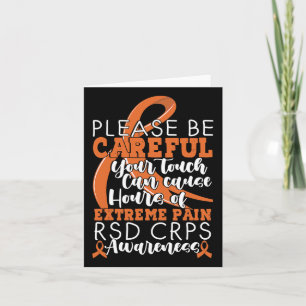 Your Touch Can Cause Extreme Pain Support Crps Awa Card