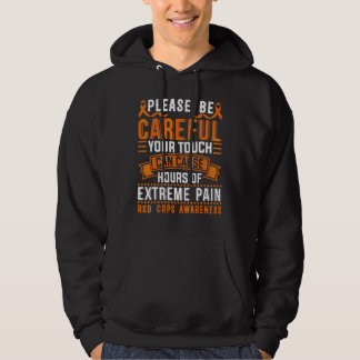 Your Touch Can Cause Extreme Pain Support Crps Awa Hoodie