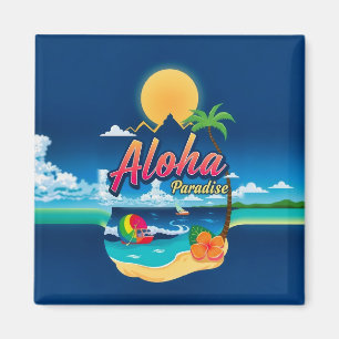 Your Tropical Escape  Magnet