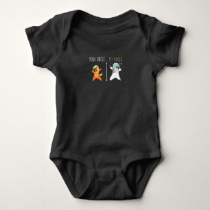 Your Uncle , My Uncle Unicorn Gift Funny Baby Bodysuit