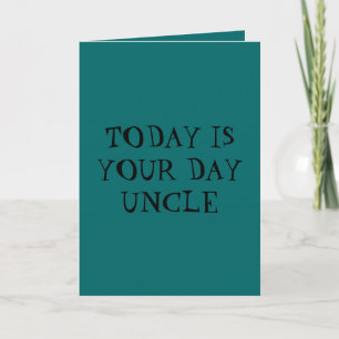 YOUR UNCLES FATHERS DAY CARDS